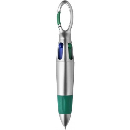 Hearn four colour ink ballpen, light green