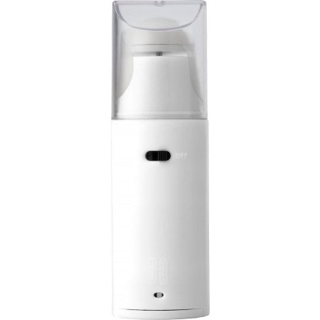 Plastic portable electronic fan, white