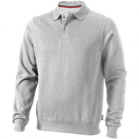 Referee Polo Sweat,Gr Mel,S