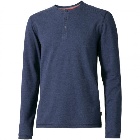 Touch LS Shirt, Heather Blue,M