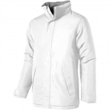 Under Spin Parka,Wht,XL