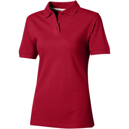 Forehand lds polo Dark Red L