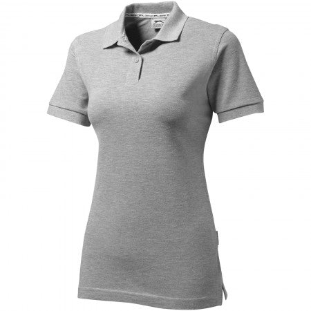 Forehand lds polo Sp grey L