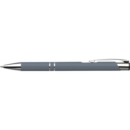 Push button ballpen, grey