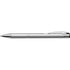 Push button ballpen, silver