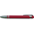 Aluminium ballpen, tin box, red