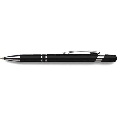 Retractable ballpen, black
