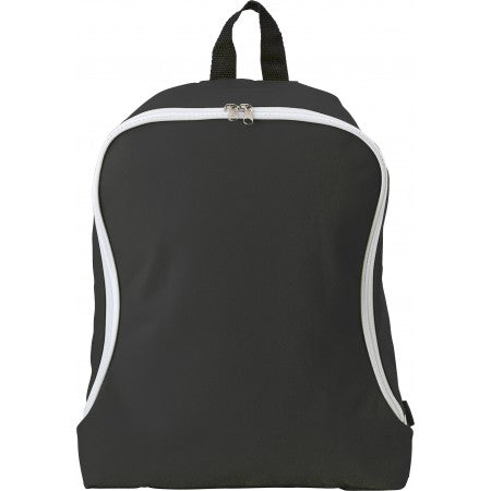 Polyester (600Dx300D) backpack, black