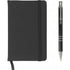 Notebook and ballpen set., black