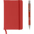 Notebook and ballpen set., red