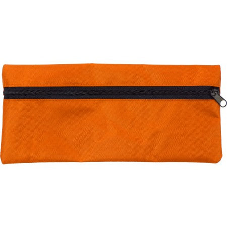 Pencil case., orange