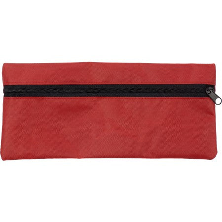 Pencil case., red