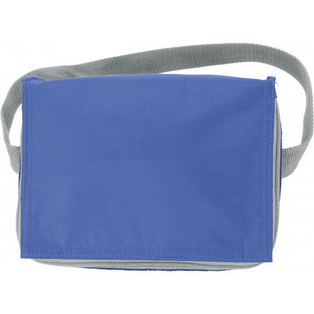 Polyester (420D) cooler bag suitable for six cans, light blue