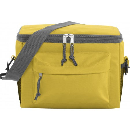 Polyester (600D) cooler bag, yellow