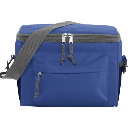 Polyester (600D) cooler bag, cobalt blue
