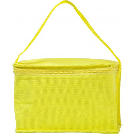 Nonwoven small cooler bag., yellow