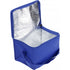 Nonwoven small cooler bag., cobalt blue