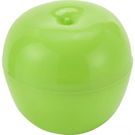 Plastic apple box, light green