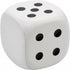 Anti stress dice, white