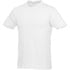 Heros short sleeve unisex t-shirt, white, S