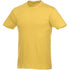 Heros short sleeve unisex t-shirt, yellow, 2XL
