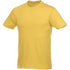 Heros short sleeve unisex t-shirt, yellow, XL