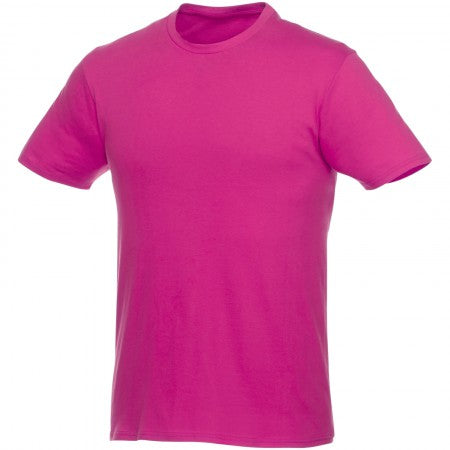 Heros short sleeve unisex t-shirt, pink, S