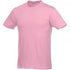 Heros short sleeve unisex t-shirt, light pink, 2XS