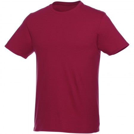 Heros short sleeve unisex t-shirt, burgundy, M