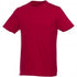 Heros short sleeve unisex t-shirt, red, XL
