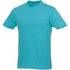 Heros short sleeve unisex t-shirt, aqua, M