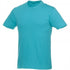 Heros short sleeve unisex t-shirt, aqua, 2XL