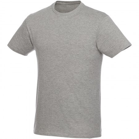 Heros short sleeve unisex t-shirt, heather grey, XL