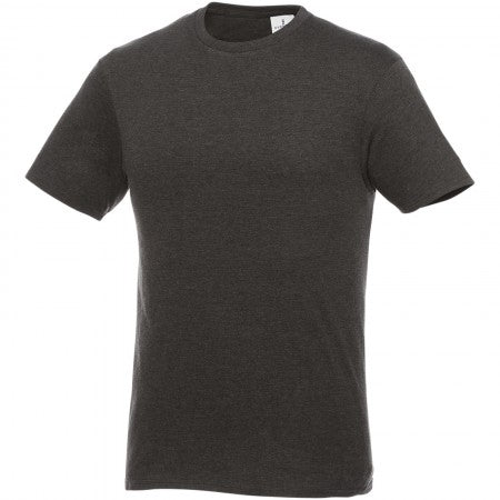 Heros short sleeve unisex t-shirt, heather charcoal, XL