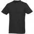 Heros short sleeve unisex t-shirt, black, 2XS