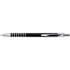 Aluminum ballpen., black
