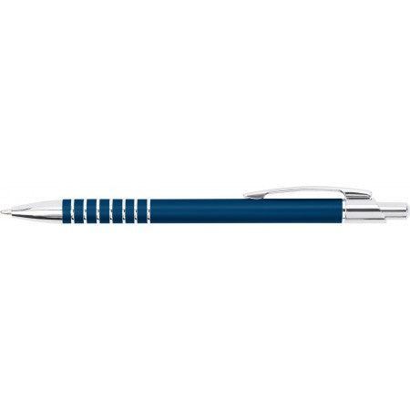 Aluminum ballpen., blue