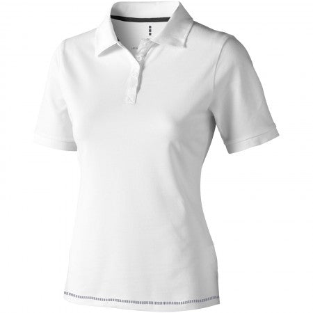 Calgary lds Polo, Wt/nvy, S