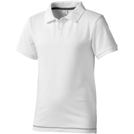 Calgary Kids Polo, Wt/nvy, 128