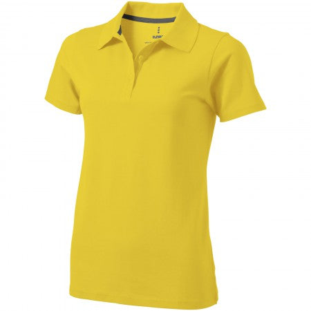 Seller ladies Polo,YELLOW,XXL