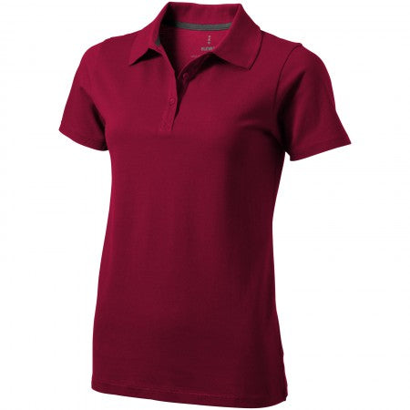 Seller ladies Polo,BURGUND,L