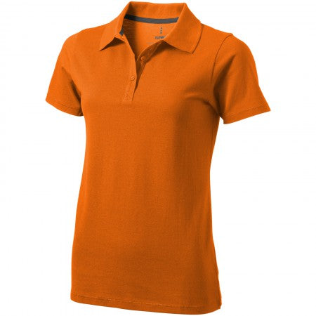 Seller ladies Polo,ORANGE,XS