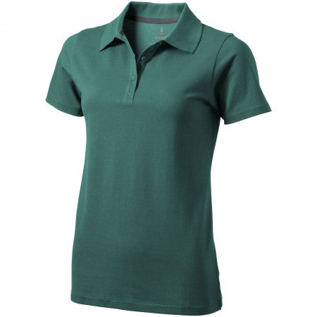 Seller ladies Polo,FOREST,XXL