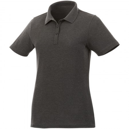 Liberty Lds Polo,Htr Chrcl,XS