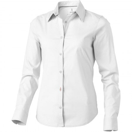 Hamilton ladies shirt,WHITE,L