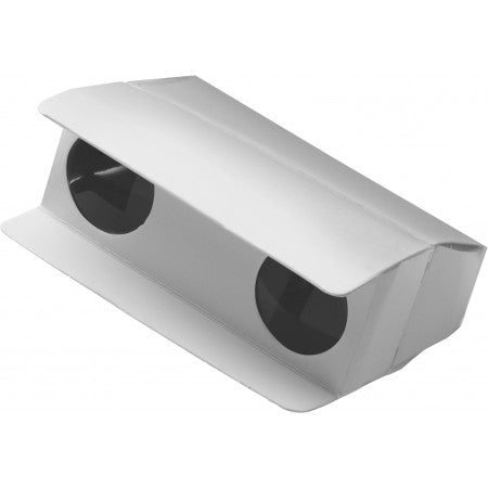 Foldable (3x mag) binoculars, white