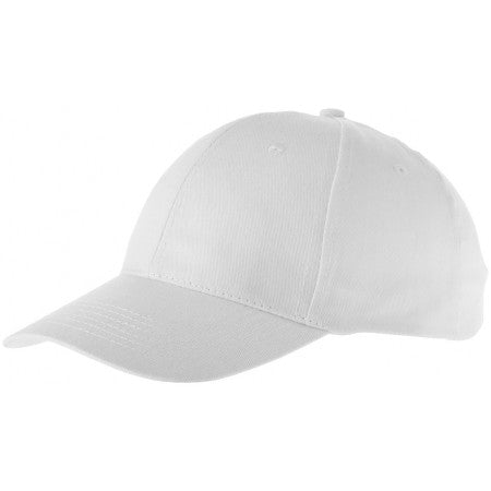 Watson 6 panel cap, white