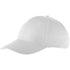 Watson 6 panel cap, white