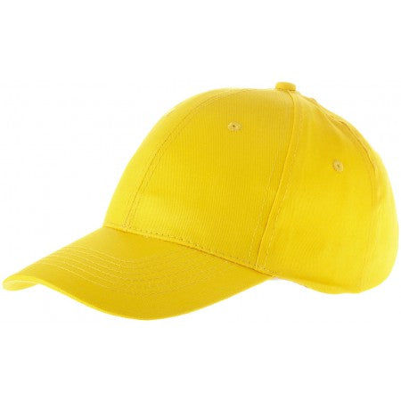 Watson 6 panel cap, yellow