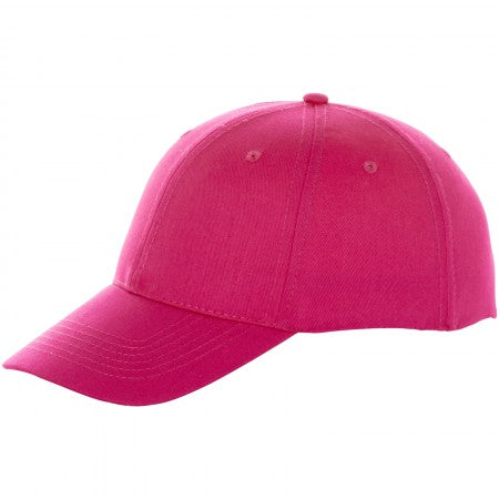 Watson 6 panel cap, pink, 27 x d: 19 cm
